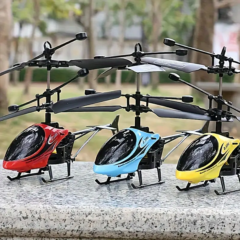 Educational Gift. Remote Control Intelligent Induction Combat Helicopter (up And Down Vertical) Flig