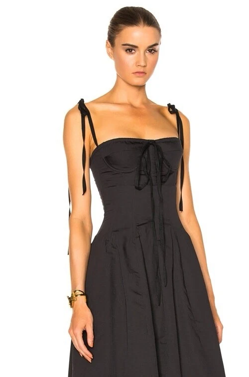 Brock Collection Black Tabitha Bustier Top