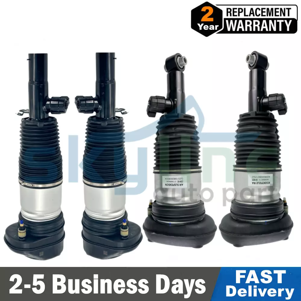 4× Front Rear Suspension Shock Struts VDC For BMW X5 G05 X6 G06 xDrive AWD 19-22