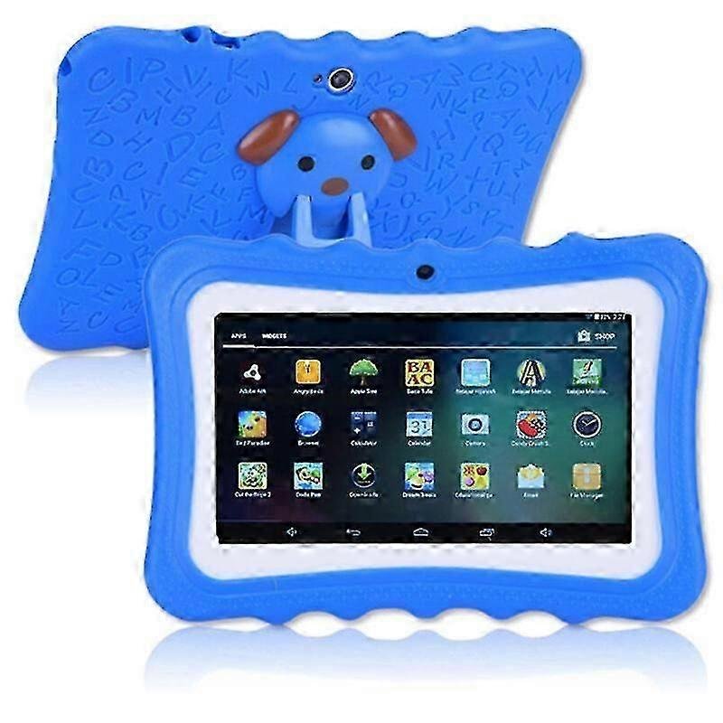 7" Kids Tablet Android Tablet Pc 8gb Rom 1024*600 Resolution Wifi Kids Tablet Pc, Blue